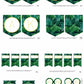 KIT DE DECORATION TROPICAL "AID MUBARAK"